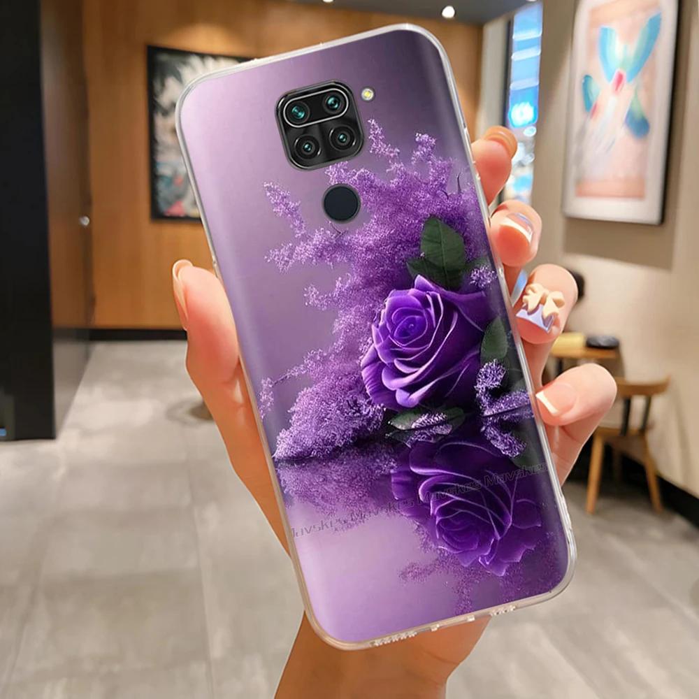 Shockproof Cover For Xiaomi Redmi Note 9 Case Animals Painted Back Cover For Redmi Note 9 Note9 Cases Soft Silicone Bumper Coque
