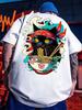 New Summer Japanesestyle Raunisex 3d Printed Breatha Quickdry Unisex Shortsleeved Tshirt Outdoor Casual Sport Parentchild Clothing