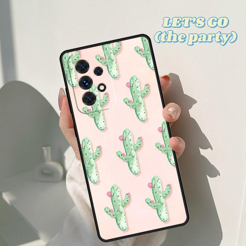 Cactus Plants Succulents phone case For Samsung Galaxy A42 A31 A40 A51 A71 A32 A80 A91 A52 A72 A20e A21S A50 A70 A11 A12 Cover