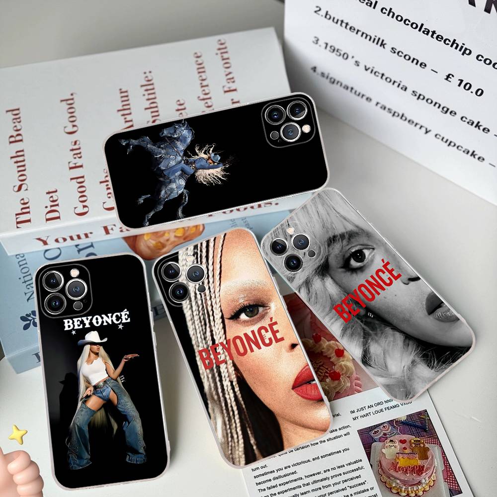 Beyonce Cowboy Phone Case For iPhone 17 16 15 14 13 11 12 Pro Max 16 Plus Transparent