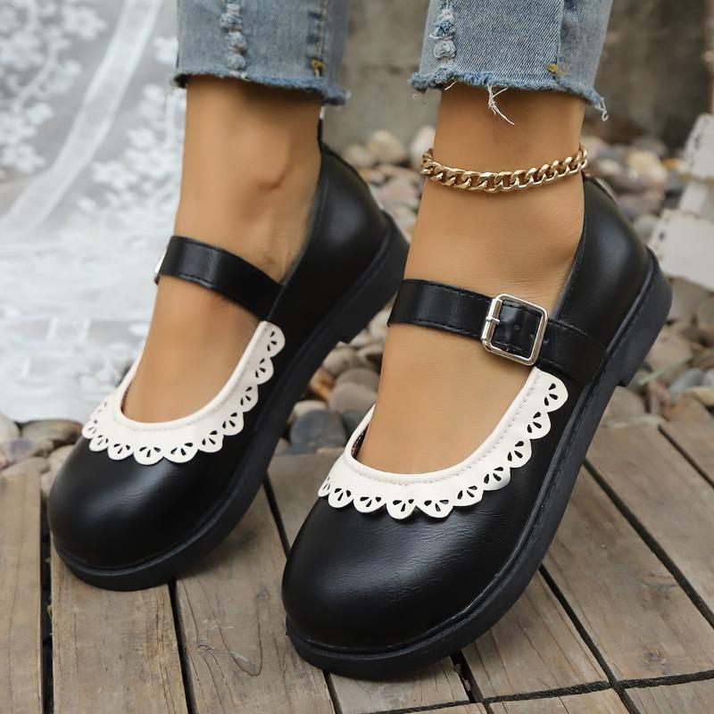 

Fashion Women Flats Loafers Shoes Designer Fashion Sport Shallow Shoes 2025 Autumn Casual Sneskers New Classical Buckle Sandalias Mujer 40 чёрный