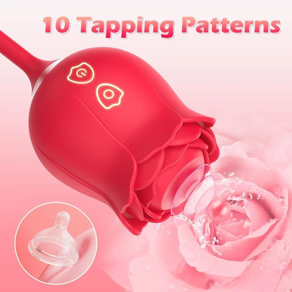 Vibrátor Sucker Toy Sání jazyka Růžová Ženská bradavka 3D bezdrátový stimulátor Masážní přístroj Anální Láska Sex Hračky Klitoris Sání