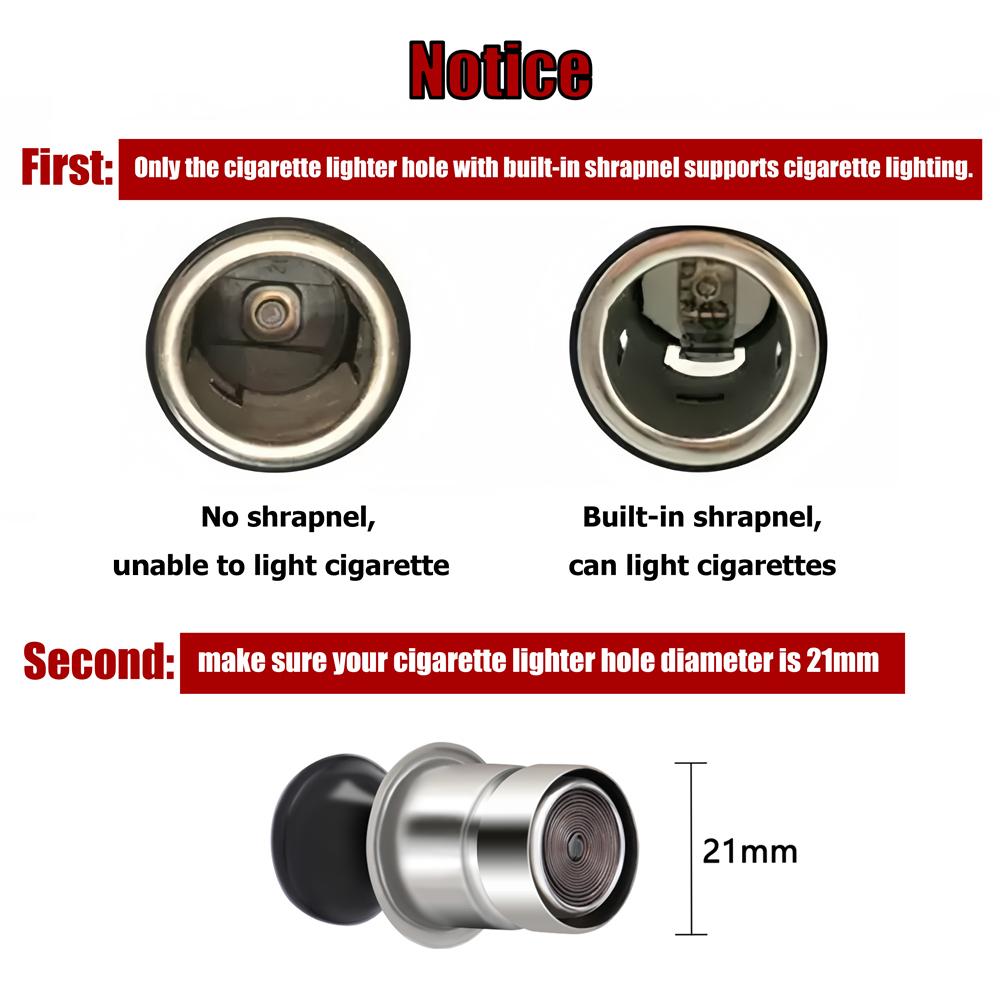 Car Styling Metal Windproof Cigarette Lighter Power Socket Plug Accessories For Volvo V40 V50 S40 S80 XC60 S90 XC90 S60 XC40 C40
