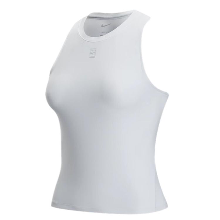 

Nike Dri-Fit Удобная Легкая Приятная к коже Мягкая Теннисная Футболка Женские топы Белая FZ6658100 XL