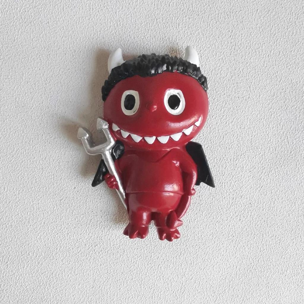 Каваї Серце Квітка Греція Тепло Тигр Магніт на холодильник Хелловін Форма Губ Мила Наклейка Магнітний Домашній Декор Подарунки для Мун Дітей