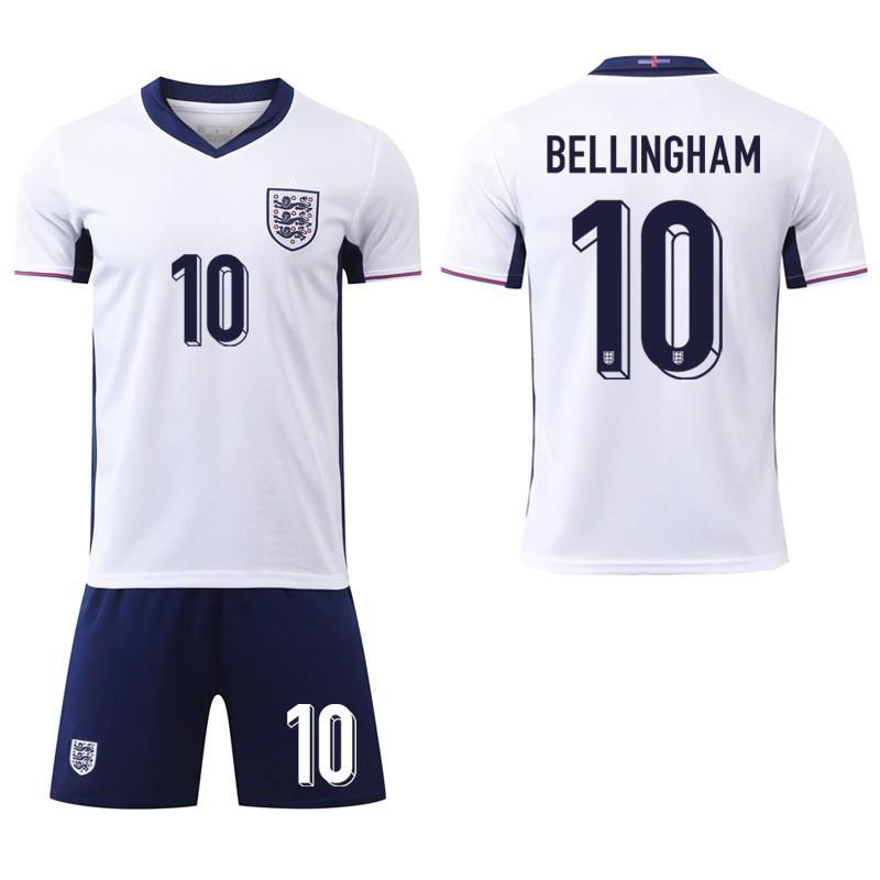 Europapokal England Nr. 10 Bellingham Trikot Heim Nationalmannschaft 7 Saca 9 Kane Fußballtrikot #20