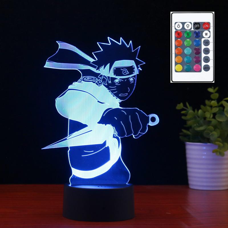Cartoon Character 3D Light Gift Bedroom Children Decoration Night Light ...