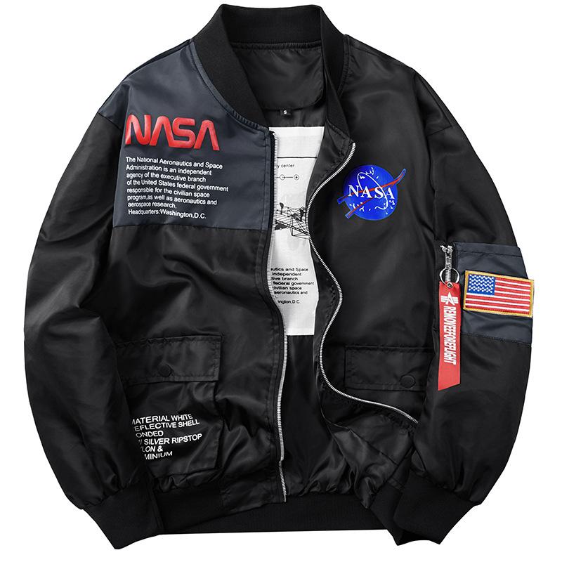 GMXIA Pilot Jacket, Men's Astronaut Work Jacket, Men's and Women's Air Force One Jacket