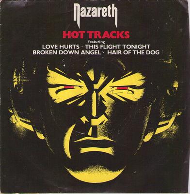 7-tums Skiva NAZARETH Hot Tracks NAZ1 Mountain 1977 UK Rock Begagnad