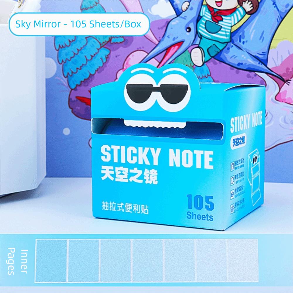 105 Sheets Korean Style Sticky Notes Message Stickers  for Office School Supplies Stationery