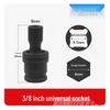 Chave de Soquete de Potência Média Fly 3/8" com Junta Universal Móvel de 360°