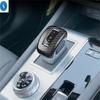 3 Pcs Gear Shift Head Knob Cover Trim Fit For Mitsubishi Xforce / Outlander / Xforce 2024 - 2026 Carbon Fiber Look Accessories