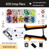 6mm Press Pliers [10 Colors Eyelets 100 Sets]