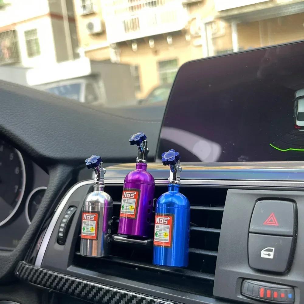 Heißer Verkauf Auto Lufterfrischer NOS Stickstoffflasche Lüftungsschlitz Aromatherapie Auto Aroma Auslass Parfüm Aromatisierung Düfte Zubehör