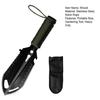 Multifunctional Shovel with Oxford Cloth Portable Stainless Steel Nylon Rope Handle Multi-purpose Spade Trowel Lightweight Outdoor Gardening Survival