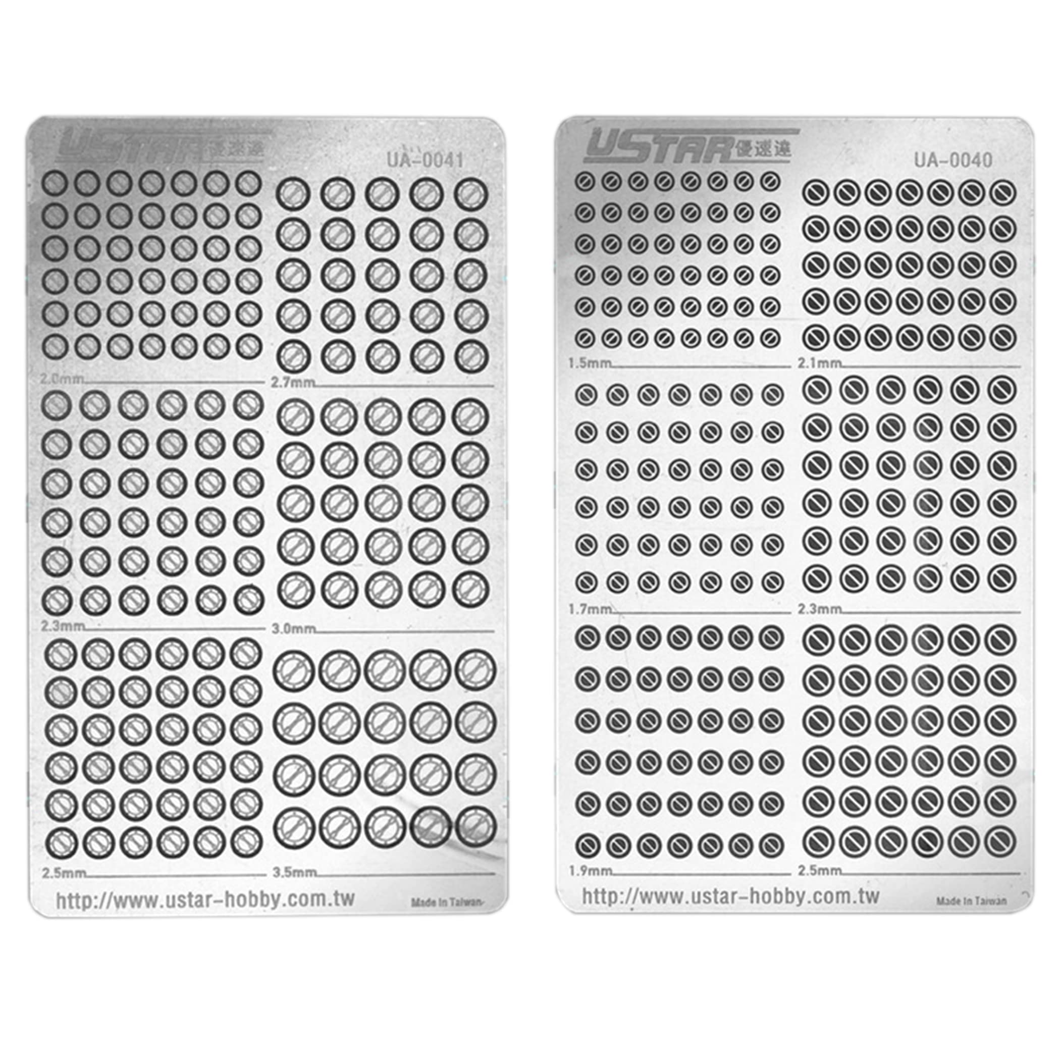 

Felimoa Plastic Model Stainless Steel Parts Detail Up Minus Mold Set of 2