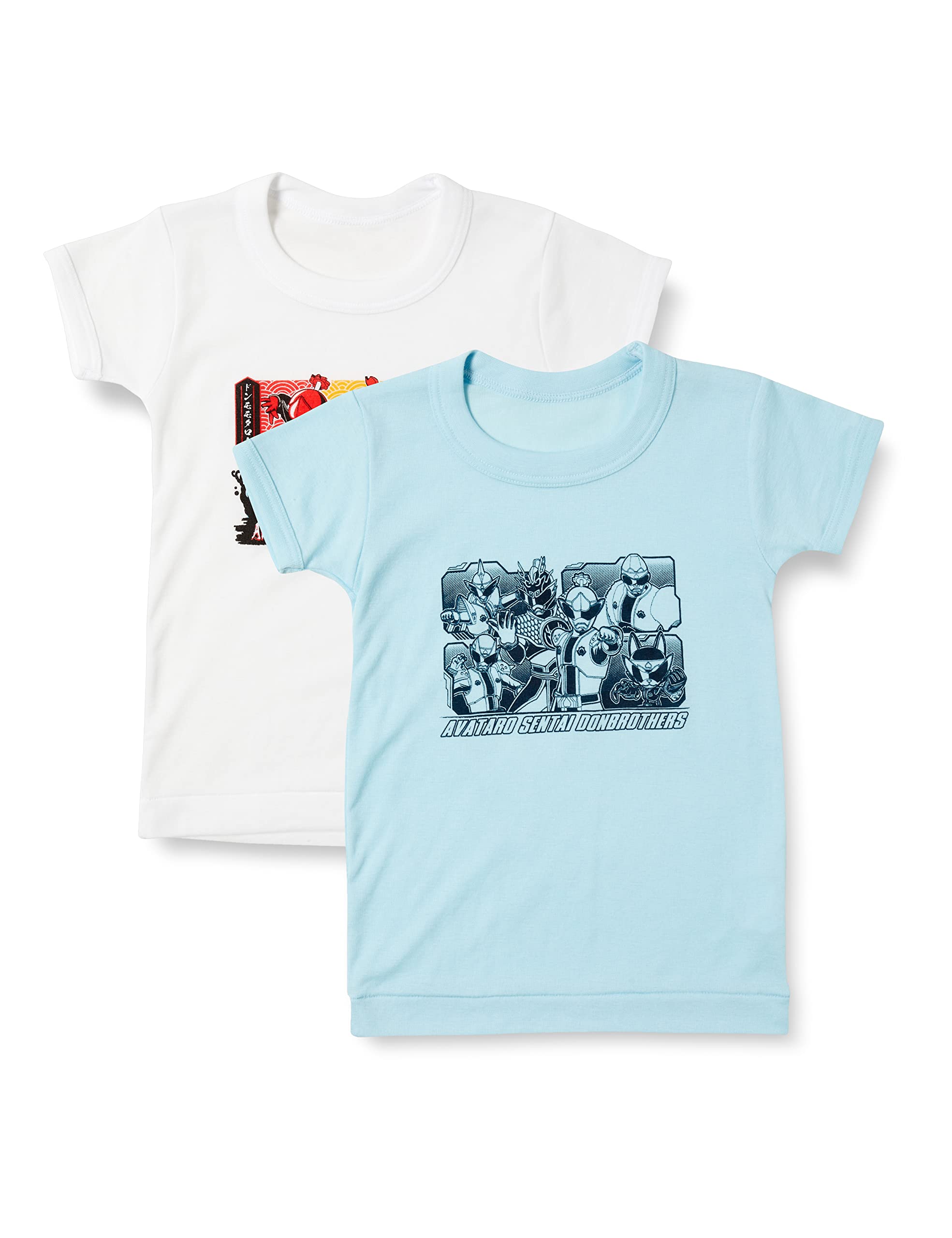 

Boutaro Sentai Don Brothers Quick Drying Milling Short Sleeve Round Neck Shirt Set of 2 22AW [Bandai] Water-absorbent білий
