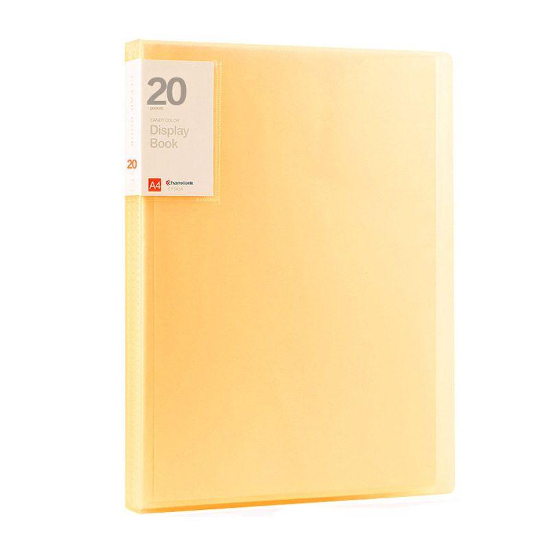 Chanyi Transparent Inner Page Sheet Music Folder Customizable Info Booklet