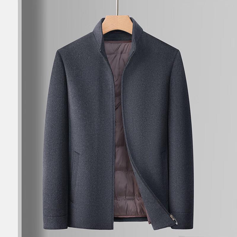 

Firstview Men s Detachable Down Liner Wool Blend Jacket FV25D1764 XL