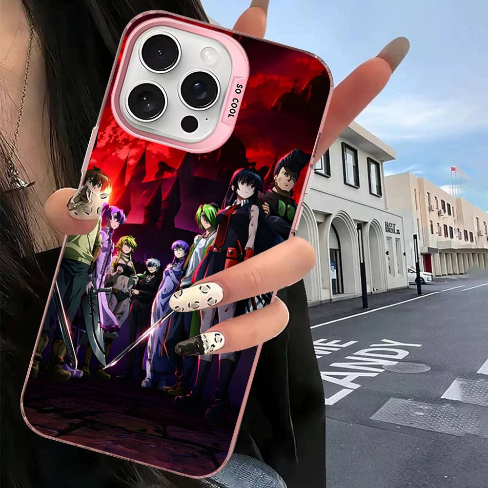 Anime Akame Ga Kill! Phone Case For iPhone 17 16 15 14 13 12 11 Pro MAX Matte Shockproof Back Anti Fall Matte Cover