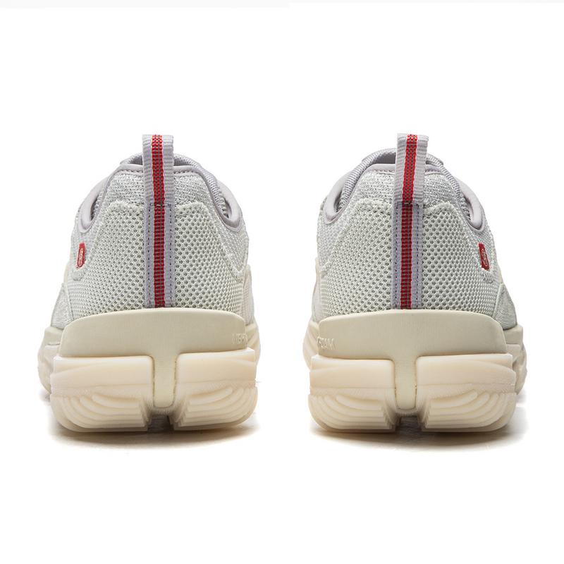 Li Ning Outdoor CF Tracing Low Top Mountaineering Hiking Shoes Women's White Birch Gray AHCW044-7