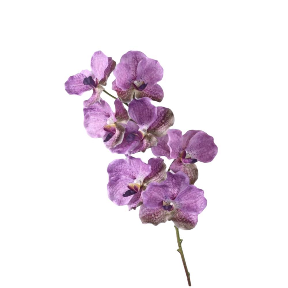 80 CM Length Artificial Orchid Flowers Moisturizing Latex Real Touch Orchids Home Decoration