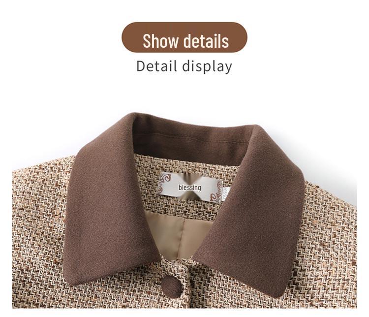 Spring 2025 Elegant Loose Jacket for Middle-Aged Women
