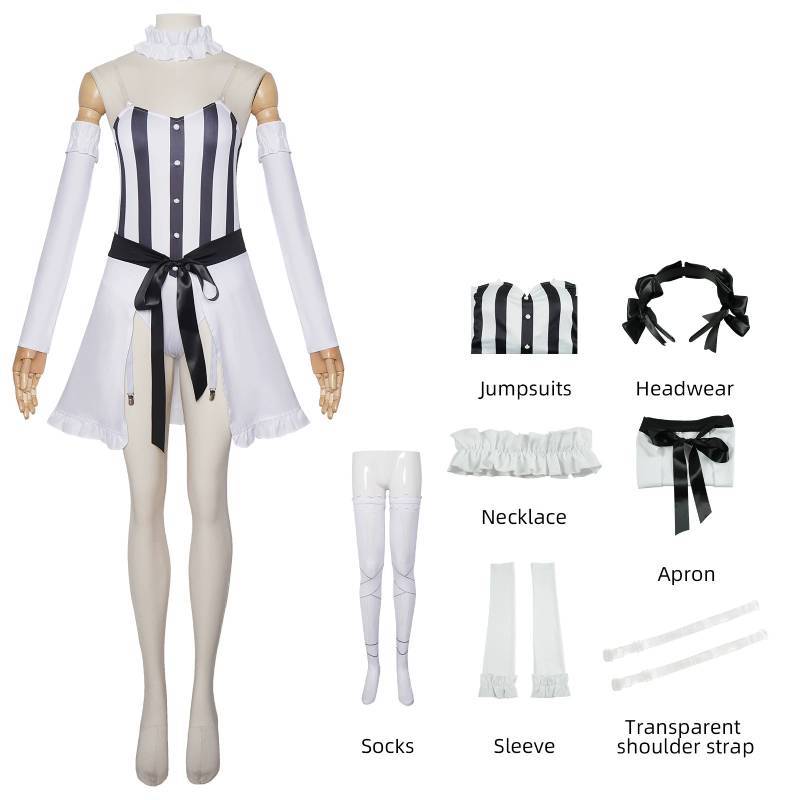Costume Cosplay Tine Chelc di Fate Strange Fake Per Role Play Anime Con Tessuto Morbido
