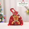 Christmas Eve Gift Tote with Santa, Snowman & Reindeer Design