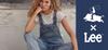 Lee Boxy Rider Vest Blue Indigo Loose Denim Vest Women's S
