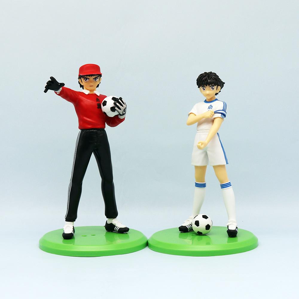 Captain Tsubasa Anime Figure Ozora Tsubasa Action Figures Hyuuga Wakabayashi/ KojirouGenzou Figurine Collection Model Toys