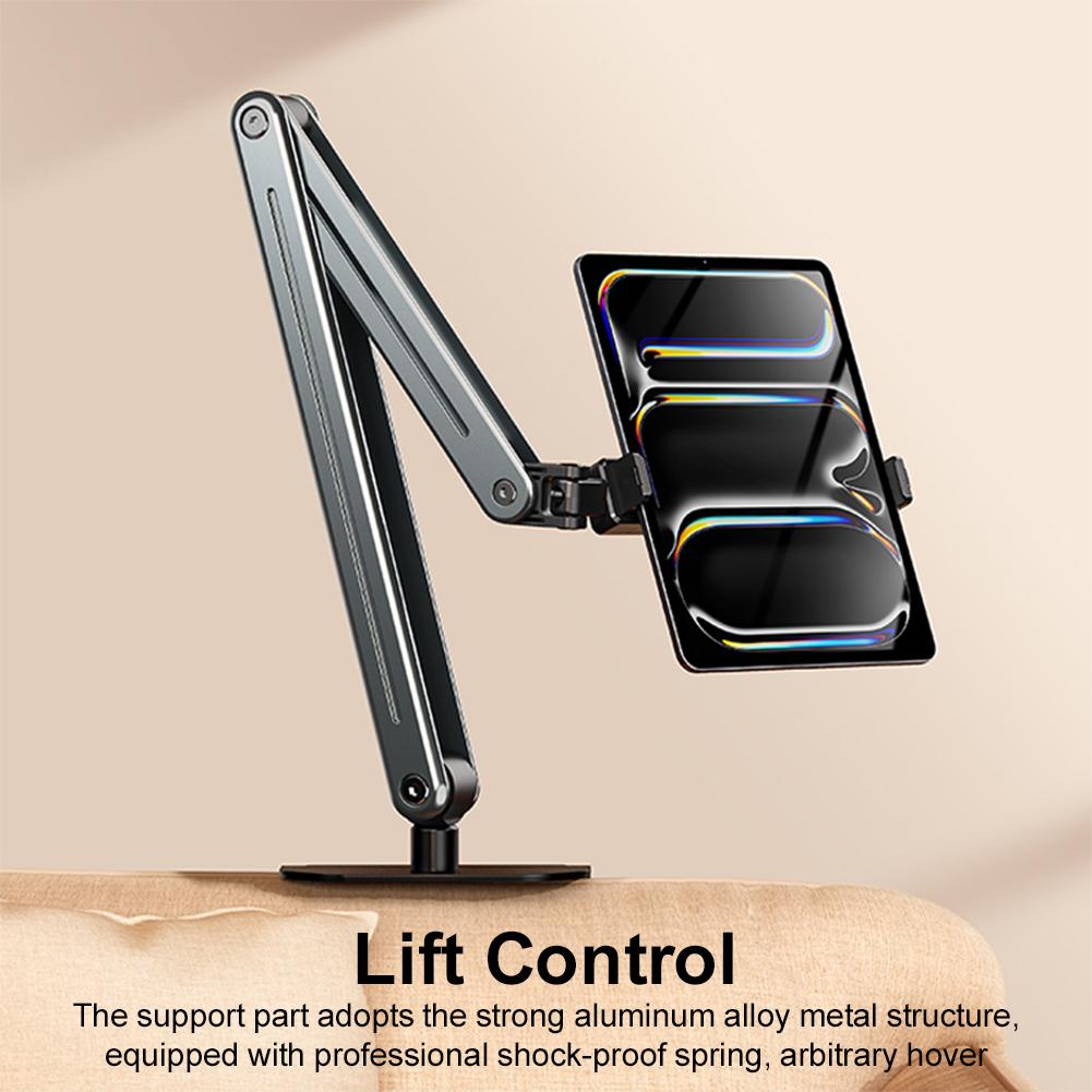 Tablet Holder Stand for Bed for 4.7''-12.9'' Device Tablet Stand Holder Tablets Mount Clamp for IPad/iPhoneX/iPad Pro/N-Switch