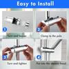 1pc Universal Shower Head Holder Adjustable 18~25mm ABS Chrome Shower Rail Holder Bathroom Accessories Shower Mounting Brackets
