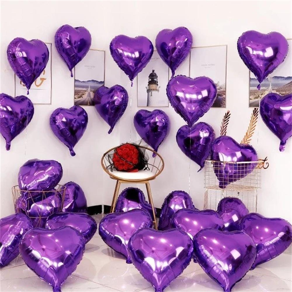10Pcs Wedding Decoration Love Balloons Valentine's Day Couple Romantic Proposal Christmas DIY Birthday Party Ornament Balloon