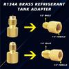 R134A Can Tap Self-Sealing and Puncture Style Refrigerant Valves Refrigerant Tank Adapters for Refilling Air Conditioning System