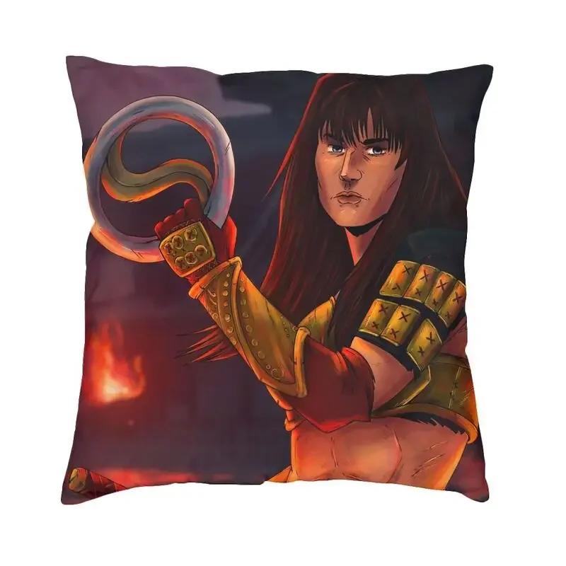 Luxury Xena Warrior Princess Cushion Cover Polyester Adventure Fantasy TV Pillow Case Living Room Decoration Pillowcase