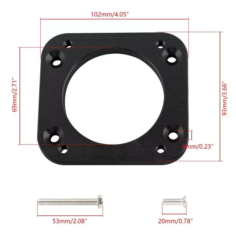 Intake Manifold Throttle Body Adapter Aluminum For BMW M54B30 to M50B25 Intake Manifold M50 M54 Engine Air Intake System