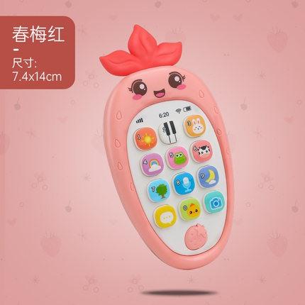 Jouet Téléphone Portable pour Enfants Simulation Bébé Peut Mâcher Musique Téléphone 0-1-2-3 Ans Bébé Intelligence Éducation Précoce Hommes Et