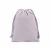 Eco-friendly White Cotton Drawstring Pouch - Custom Canvas Storage Bag