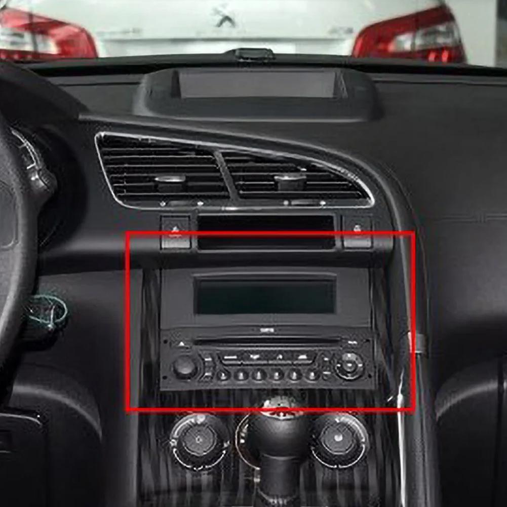 for Citroen C4 C5 RD3 207 Car Radio Multi-function C-Screen Shell Case Fixed Frame CD Player Screen Replacement Housing