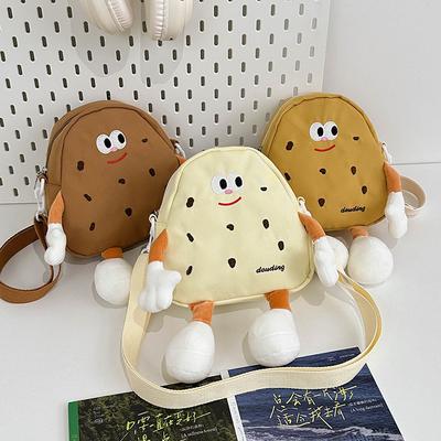 2025 New Bag Foreign Personality Cookies Girls Small Satchel Women Cute Trend Shoulder Messenger Bag