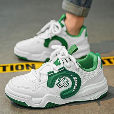 Neue Sport- und Freizeit-Board-Schuhe junge Studenten Nische dicksohlige Brotschuhe Low-Top original rutschfest atmungsaktiv