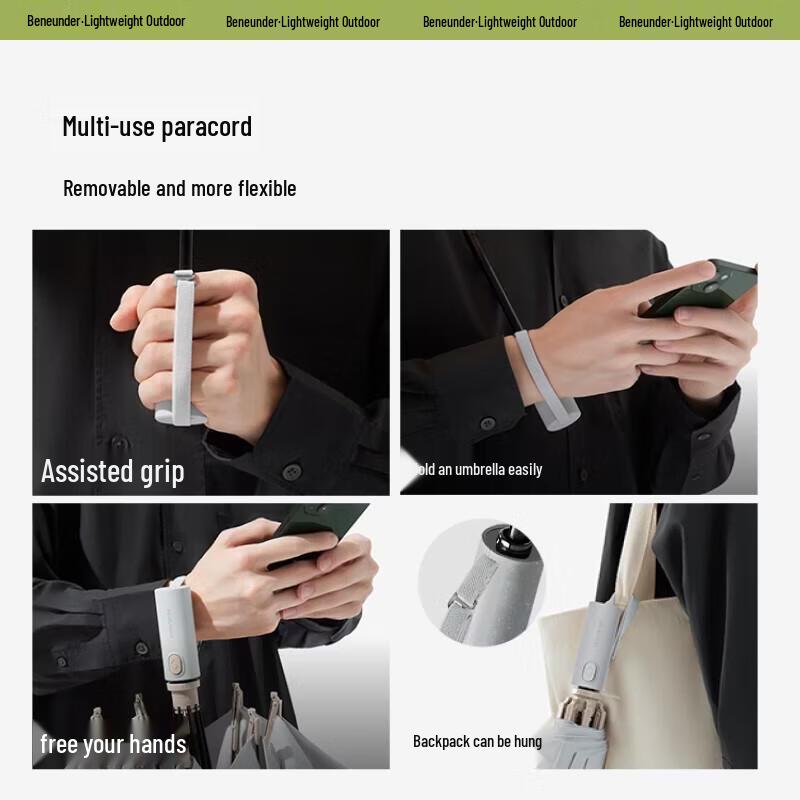 Beneunder Automatic Three-Fold Business Umbrella