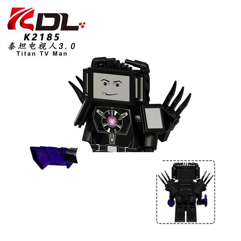 Duchess Toilet Man New Gman5.0 Blocks Female Special Forces Bricks For Toys Gifts Action Figures Building Blocks For Children