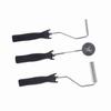 Aluminum Alloy Fiberglass Bubble Laminating Roller ABS Handle for GRP FRP Resin Work (3pcs/set)