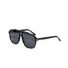 TF1209 High-End T-Bar Double-Beam Aviator Sunglasses: Retro European & American Design, Large Frame, Stylish Sunshade Glasses