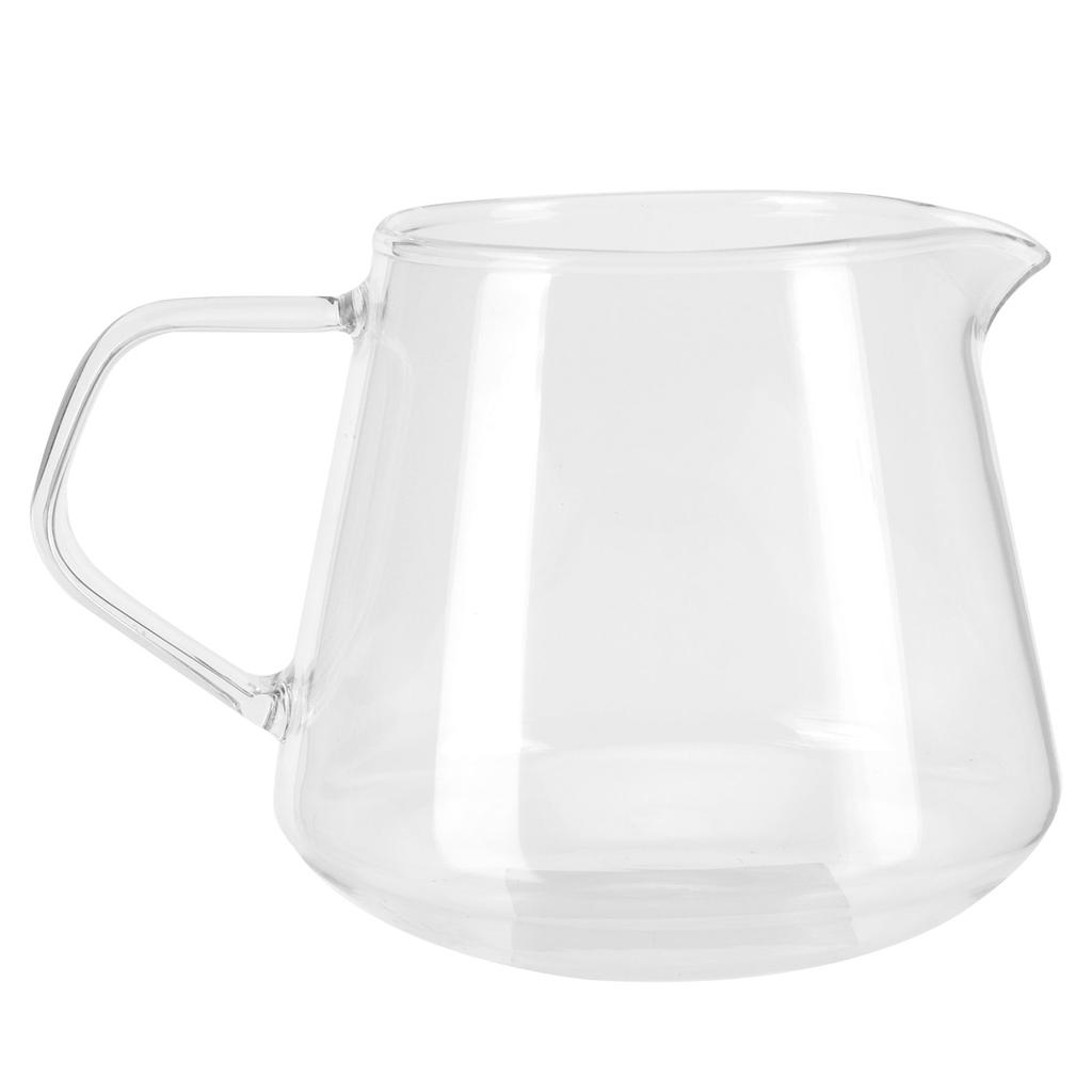 Transparente Tasse Hochborosilikatglas Kaffee Sharing Tasse Verbrühschutz zum Teetrinken(400ml )
