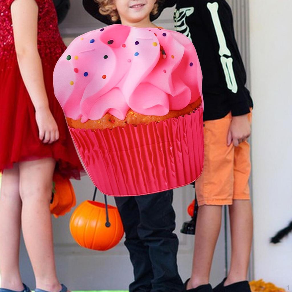 Kids Cupcake Costume Cosplay Suit for Stage Performance, Halloween, Party
