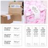 50Pcs  3*9cm Thank You Stickers Seal Labels Small Business Commodity Packaging Sealing Decoration Stickers