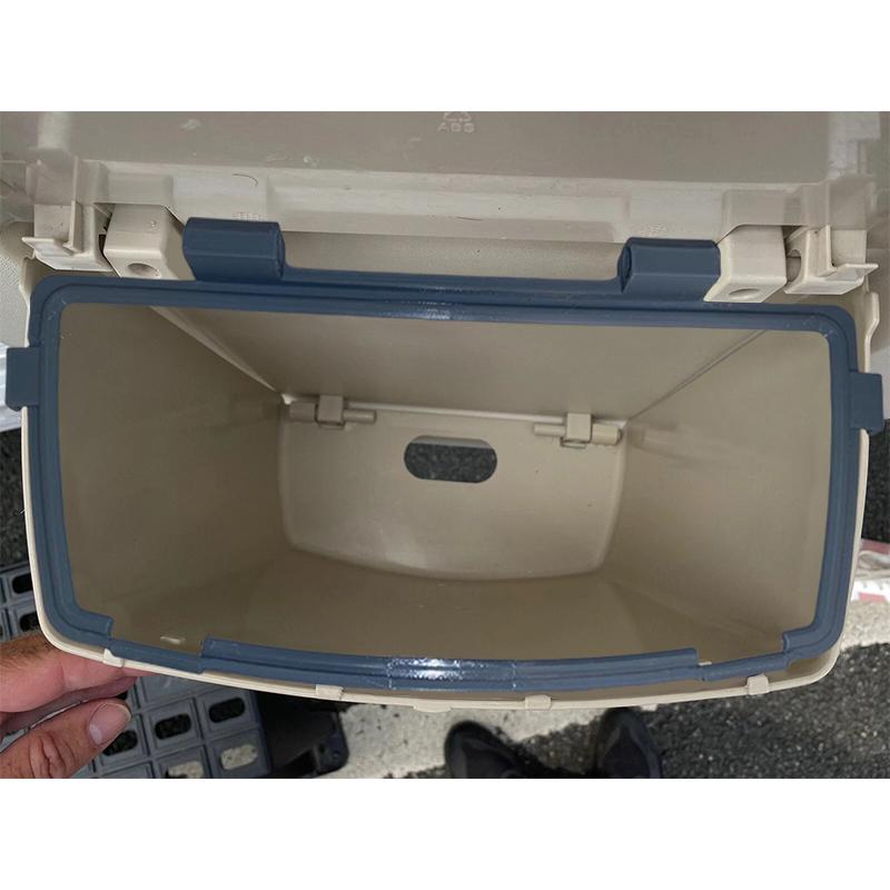 Caravan Trash Can Hartal Bracket D Ring Beige Grey Trash Bin Holder For LMC Hobby Dethleffs Camper Motorhome RV Sanitary Storage